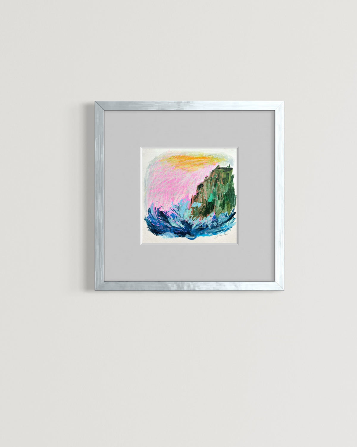 Madeira. Clouds. Mountains. Sun. / 30x30 cm