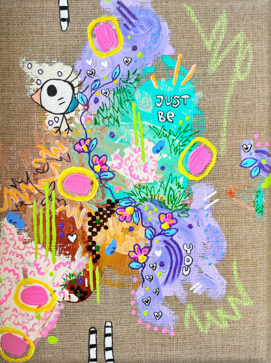 Just be You / 18x24 cm