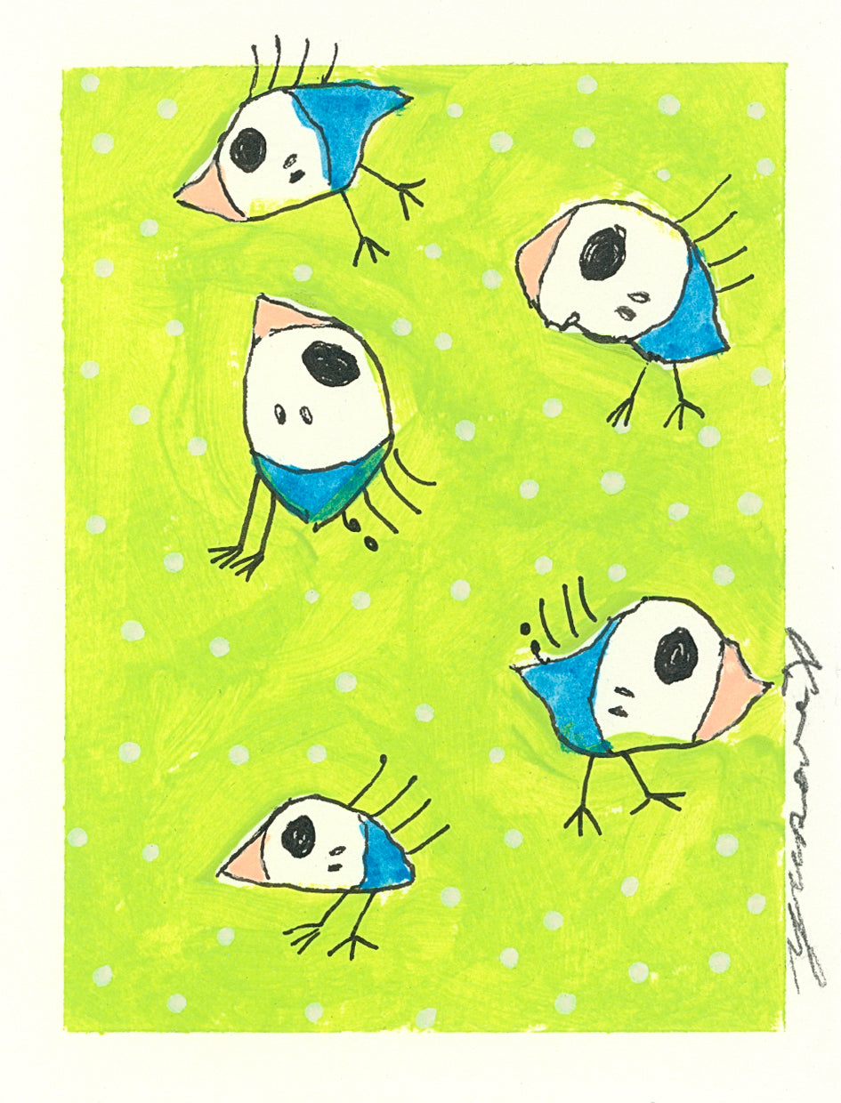 Bajkowa 17 Ryboptaki - mini art