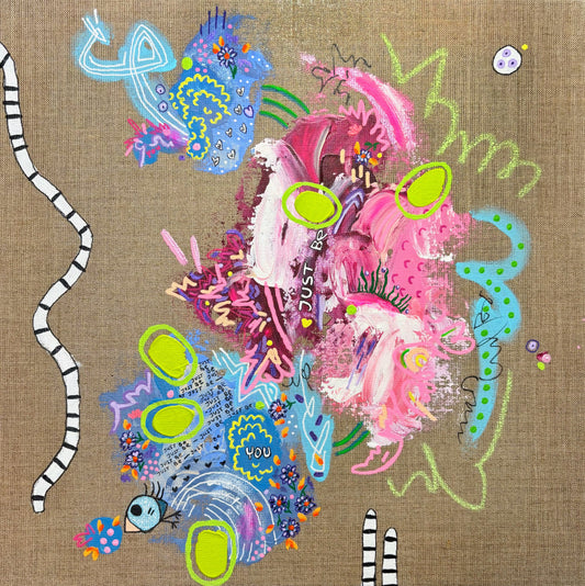 5. Just be ME. / 40x40 cm