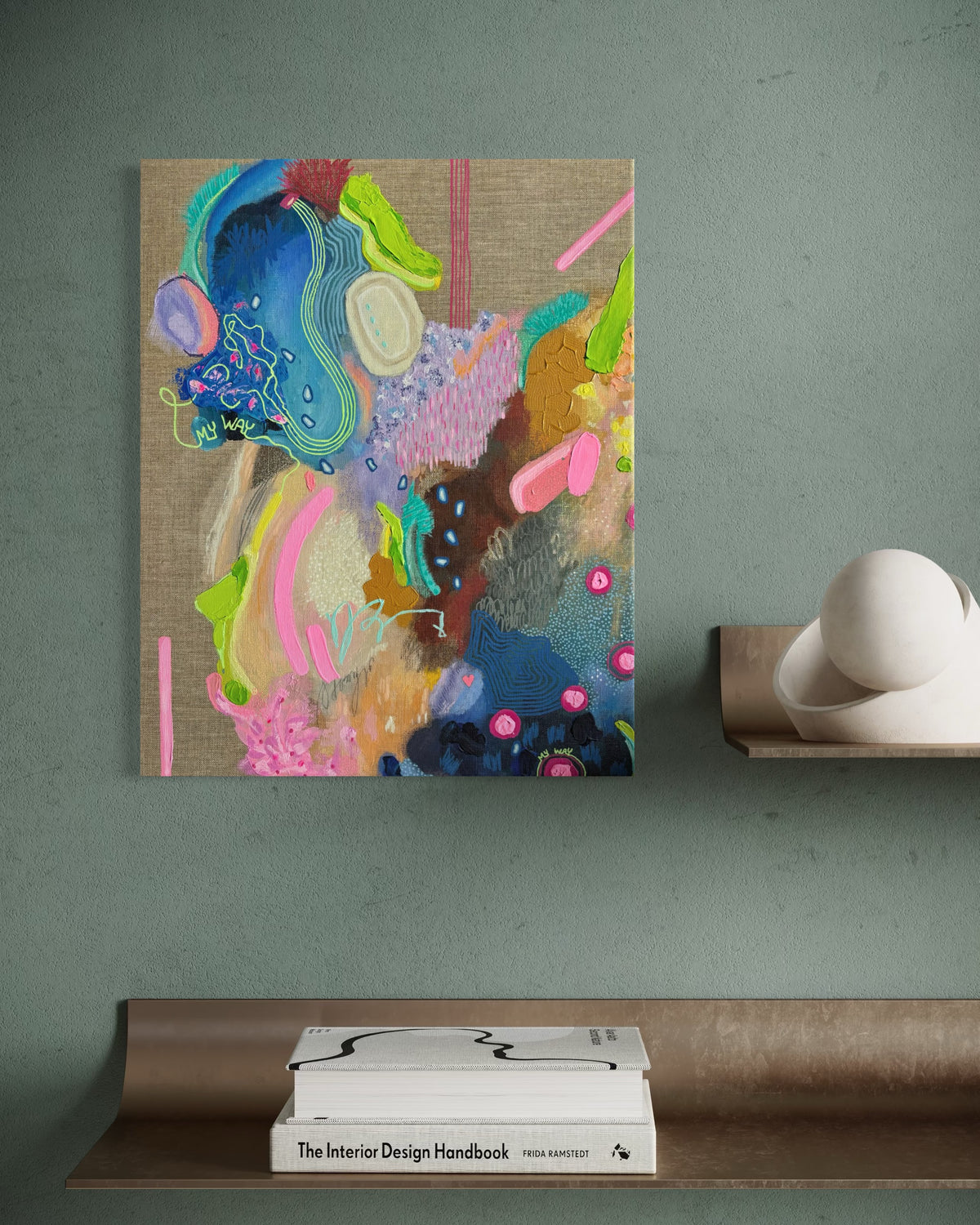 Me. My way / 40x50 cm
