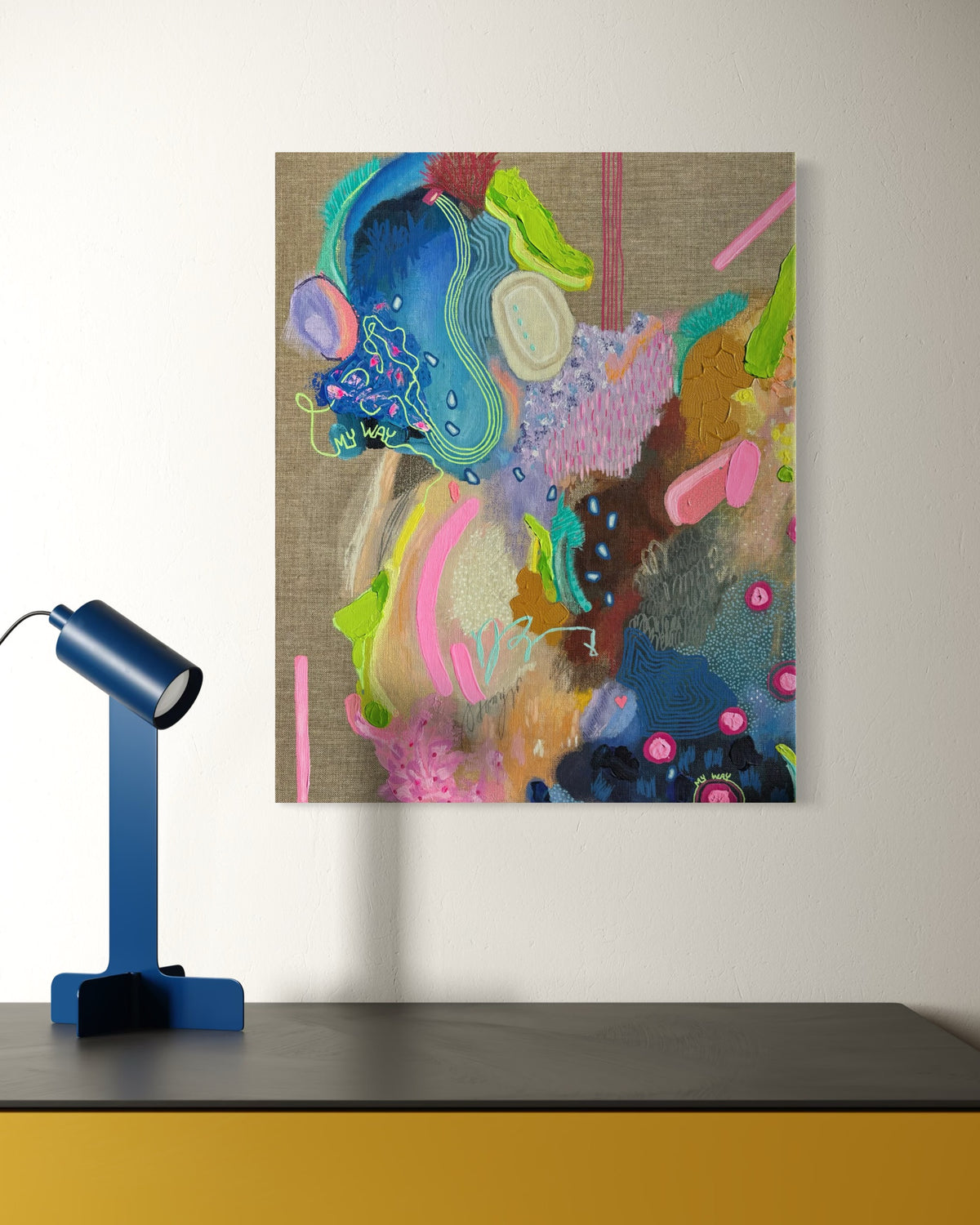 Me. My way / 40x50 cm