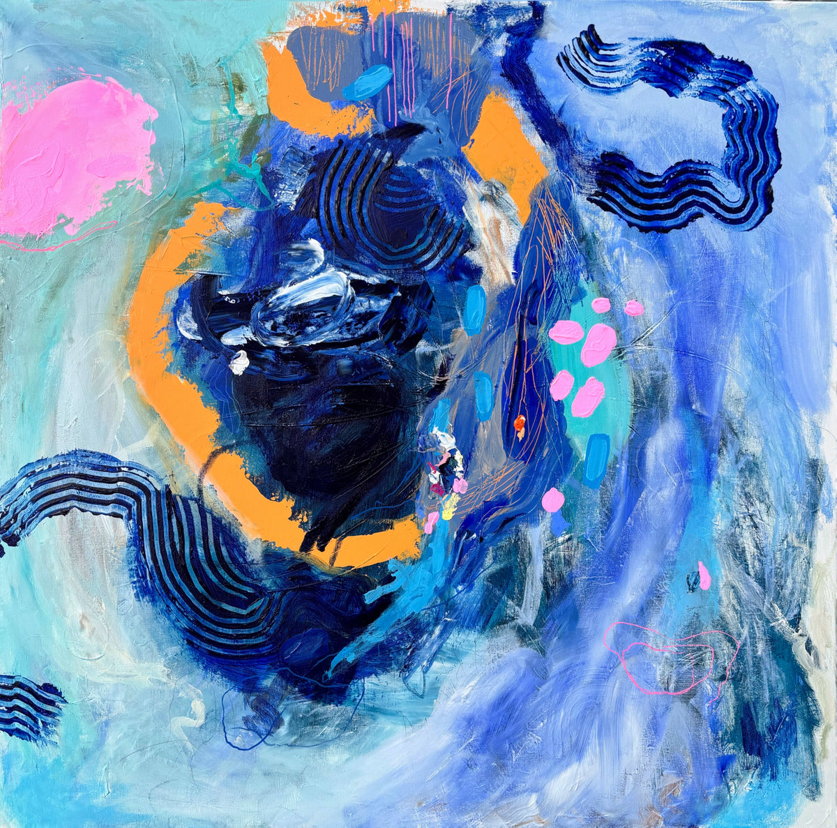 InsideOut - wydruk Fine Art / 50x50 cm
