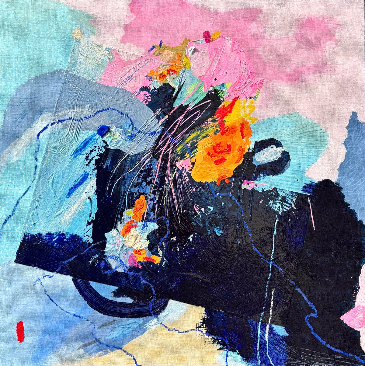 Bold transformation of Inner pretty - wydruk Fine Art / 40x40 cm