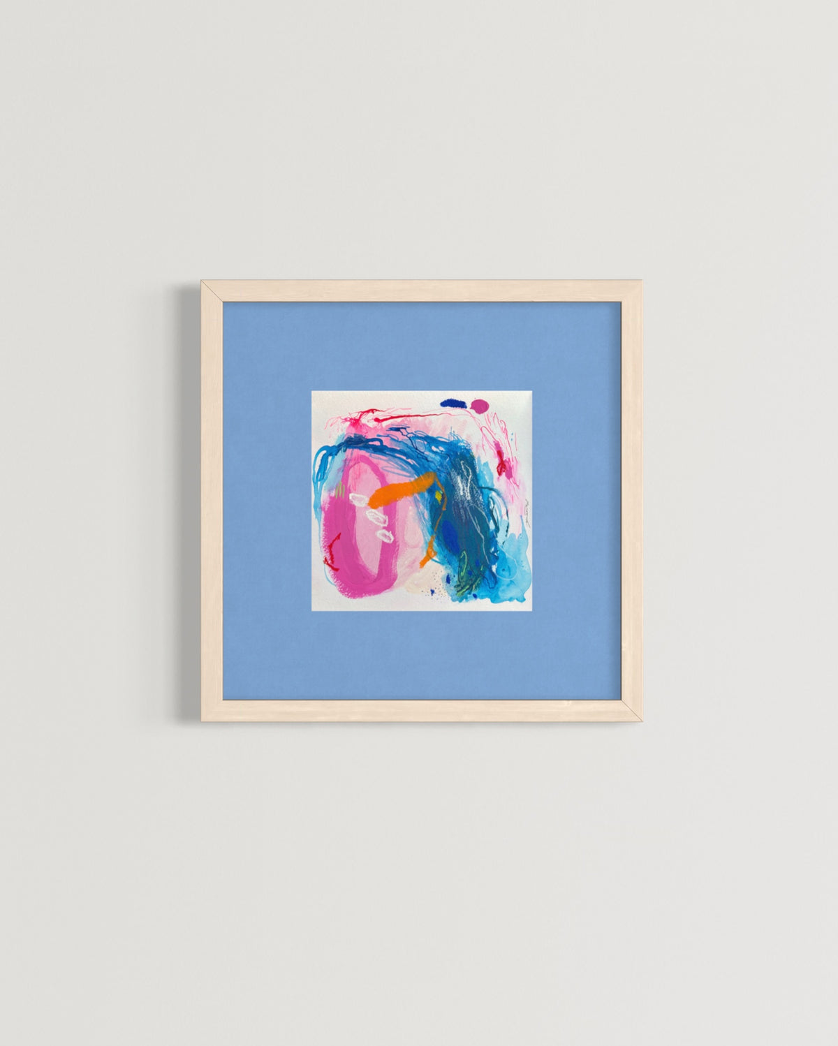 Madeira. Floral Ocean. / 30x30 cm