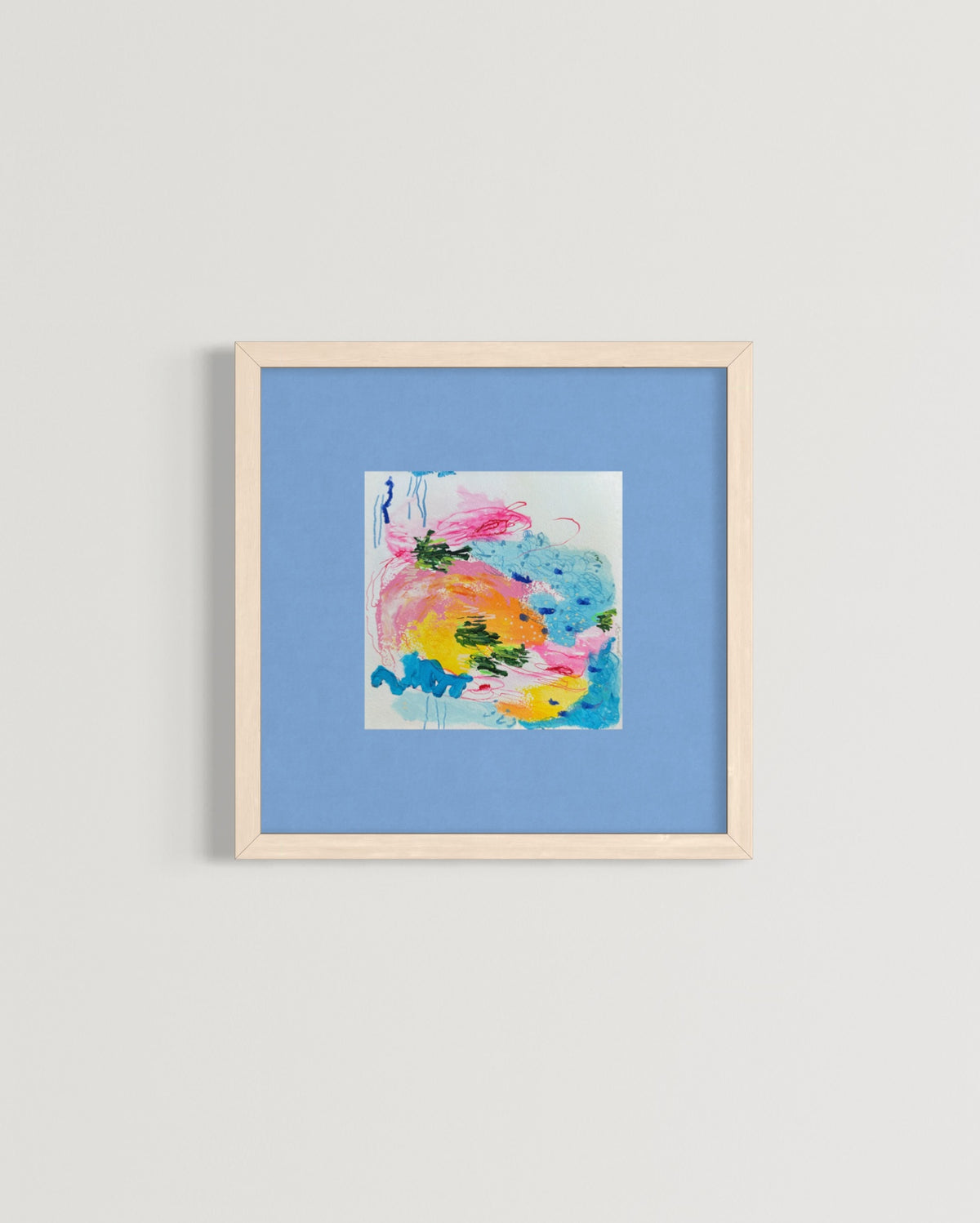 Madeira. Clouds on Ocean. / 30x30 cm