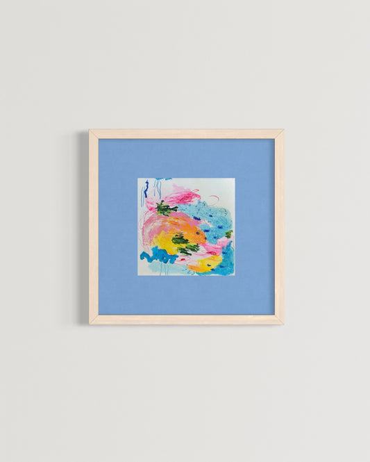 Madeira. Clouds on Ocean. / 30x30 cm