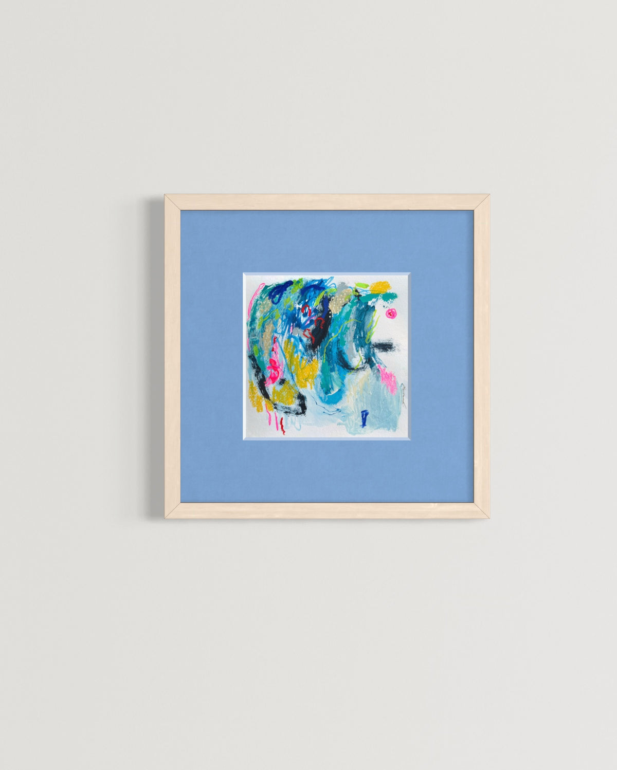 Madeira. Forest. Mountains. Ocean. / 30x30 cm