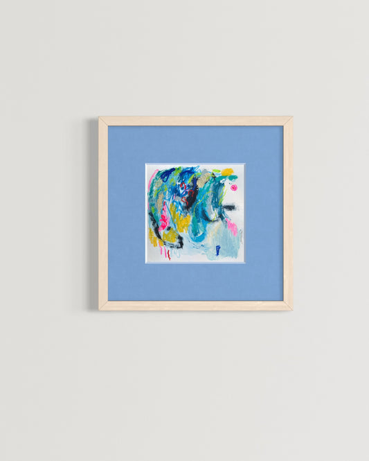 Madeira. Forest. Mountains. Ocean. / 30x30 cm