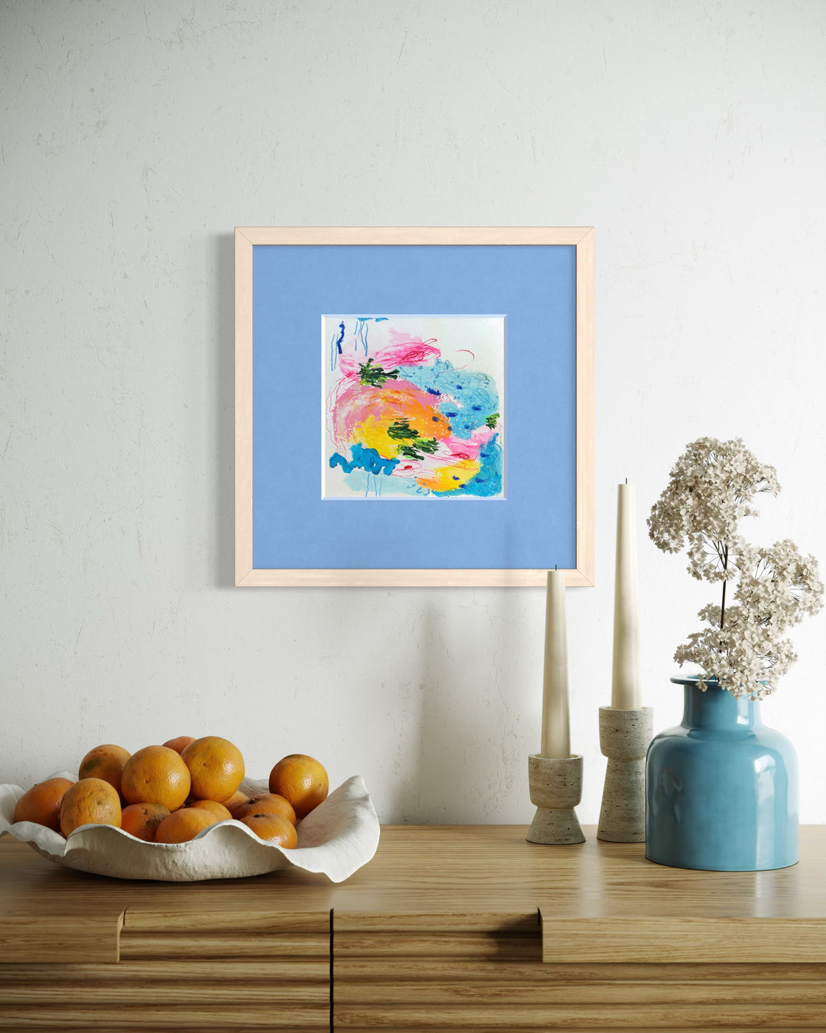 Madeira. Clouds on Ocean. / 30x30 cm