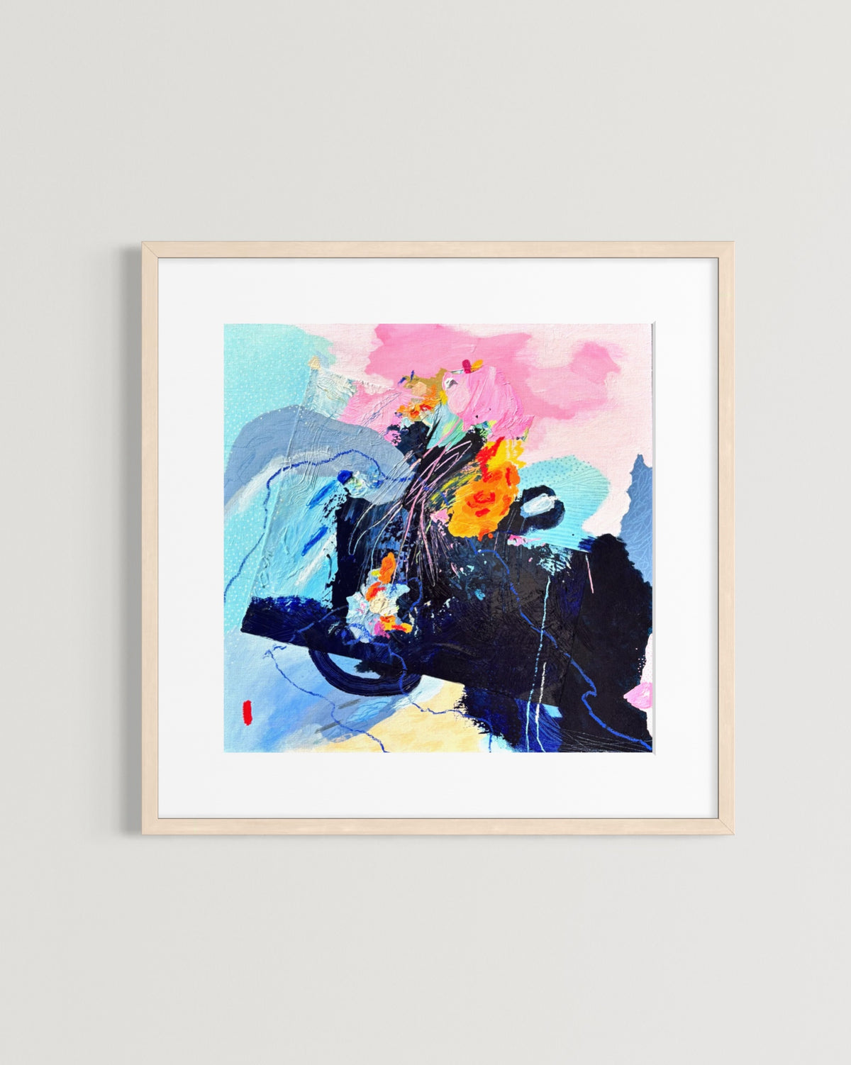 Bold transformation of Inner pretty - wydruk Fine Art / 40x40 cm