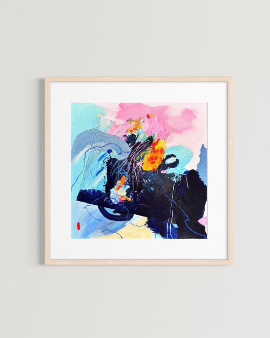 Bold transformation of Inner pretty - wydruk Fine Art / 40x40 cm