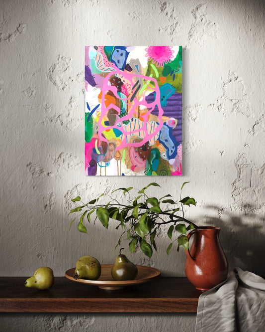 Let me introduce myself / 30x40 cm